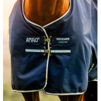 Horseware Amigo Ripstop 900D Turnout 100g deken Zwart / klassiek blauw