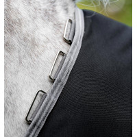 Horseware Amigo 1200D Turnout Plus 50g deken Zwart / titaniumgrijs / zilver Horseware Amigo 1200D Turnout Plus 50g deken Zwart / titaniumgrijs / zilver