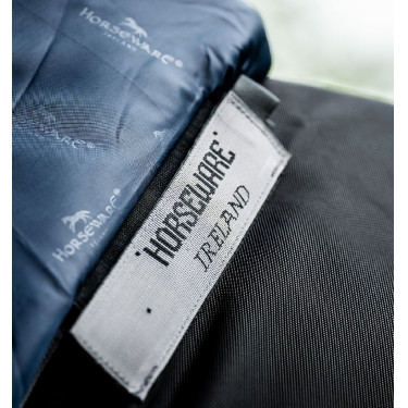Horseware Rambo Supreme Turnout Vari-layer 1680D 450g deken Zwart / storm / zilvergrijs