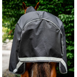 Horseware Rambo Supreme Turnout Vari-layer 1680D 450g deken Zwart / storm / zilvergrijs