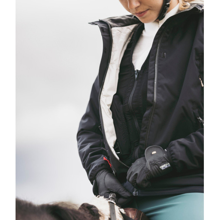 Airbag-compatibele bombers Horse Pilot dames Airbag-compatibele bombers Horse Pilot dames