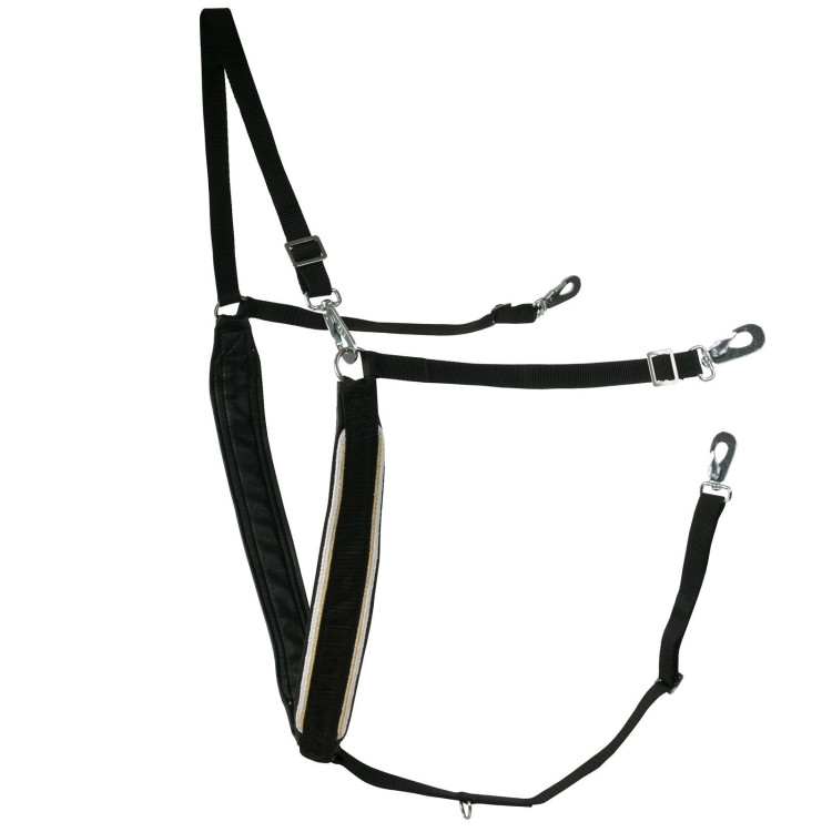 Grote Y-gordel Finn-Tack synthetisch met bies