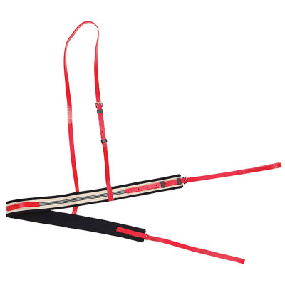 Collier de course élastique Zilco Rouge