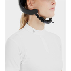 Wedstrijdshirt Aerolight met korte mouwen Horse Pilot dames Wit Wedstrijdshirt Aerolight met korte mouwen Horse Pilot dames Wit