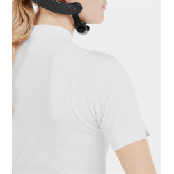 Wedstrijdshirt Aerolight met korte mouwen Horse Pilot dames Wit Wedstrijdshirt Aerolight met korte mouwen Horse Pilot dames Wit