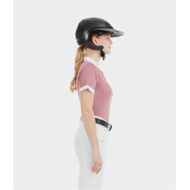 Wedstrijdshirt Aerolight met korte mouwen Horse Pilot dames Roze mesa