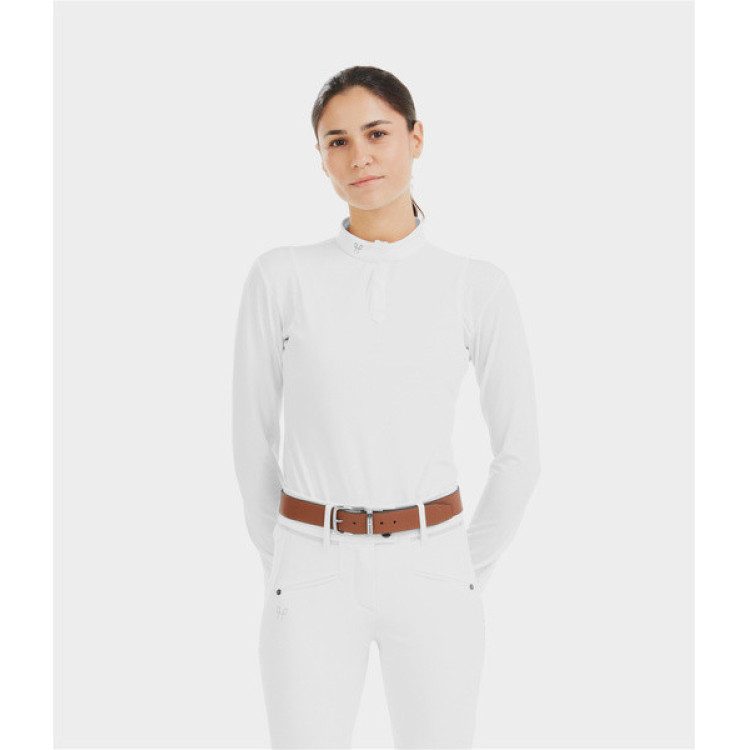 Wedstrijdshirt Aerolight met lange mouwen Horse Pilot dames