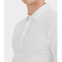 Wedstrijdshirt Aerolight met lange mouwen Horse Pilot heren Wit