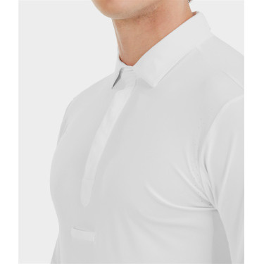 Wedstrijdshirt Aerolight met lange mouwen Horse Pilot heren Wit Wedstrijdshirt Aerolight met lange mouwen Horse Pilot heren Wit