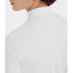 Wedstrijdshirt Aerolight met lange mouwen Horse Pilot heren Wit