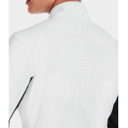 Wedstrijdshirt Monica Horse Pilot lange mouwen dames Zwart