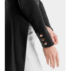 Frac lang Horse Pilot dames Zwart