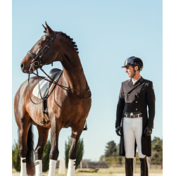 Lange jas Horse Pilot heren Zwart Lange jas Horse Pilot heren Zwart