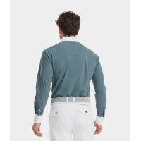 Wedstrijdshirt Aerolight met lange mouwen voor heren Horse Pilot Wit