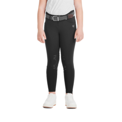 X-Design rijbroek Horse Pilot meisje Zwart