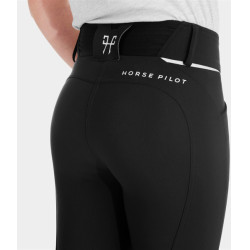 X-Design rijbroek Horse Pilot meisje Zwart