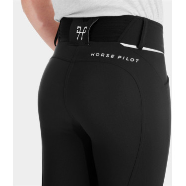 X-Design rijbroek Horse Pilot meisje Zwart