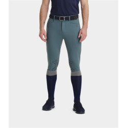 X-Design rijbroek Horse Pilot heren Blauw bewolkt