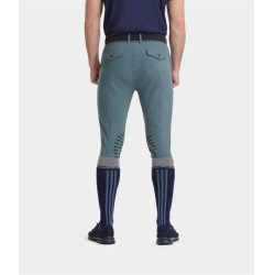 X-Design rijbroek Horse Pilot heren Blauw bewolkt