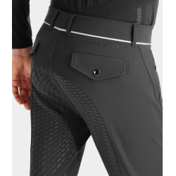 X-Grip broek Horse Pilot heren Grijs X-Grip broek Horse Pilot heren Grijs