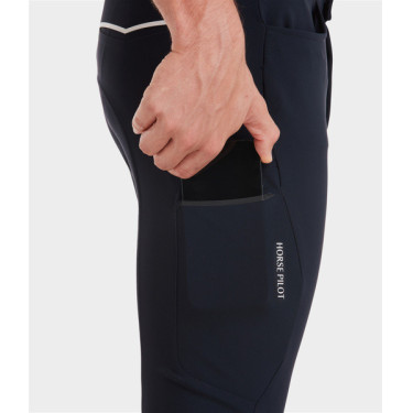 X-Perform broek Horse Pilot heren Donkere nacht Zwart