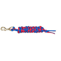 Gevlochten nylon longe Finn-Tack Pro Blauw / rood
