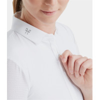 Damespolo met korte mouwen Aeromesh Horse Pilot Wit Damespolo met korte mouwen Aeromesh Horse Pilot Wit