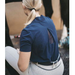 Polo Ariia Horse Pilot dames Marine Marineblauw