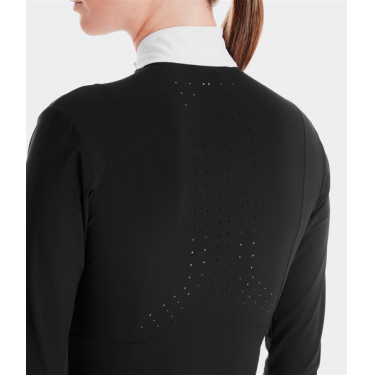 Wedstrijdpolo Monica Horse Pilot lange mouwen dames Wedstrijdpolo Monica Horse Pilot lange mouwen dames