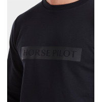 Sweatshirt Horse Pilot heren Team Grafietblauw Sweatshirt Horse Pilot heren Team Grafietblauw