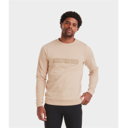 Sweatshirt Horse Pilot heren Team Latté Bruin