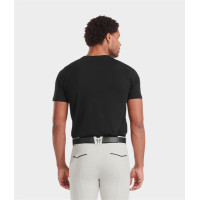 T-shirt Horse Pilot heren Team Zwart