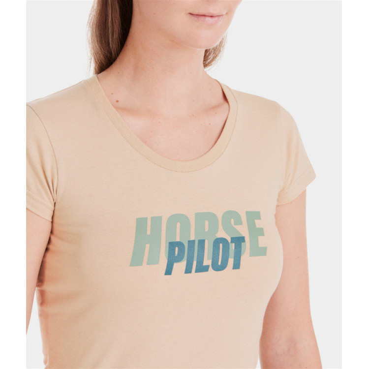 T-shirt Horse Pilot Team dames T-shirt Horse Pilot Team dames