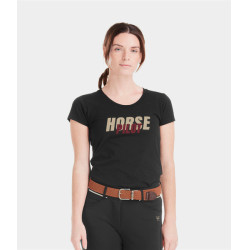 T-shirt Horse Pilot Team dames T-shirt Horse Pilot Team dames