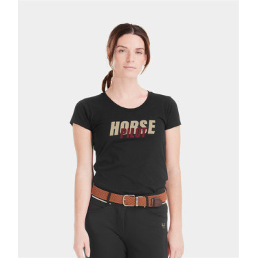 T-shirt Horse Pilot Team dames T-shirt Horse Pilot Team dames