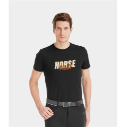 T-shirt Horse Pilot Team heren