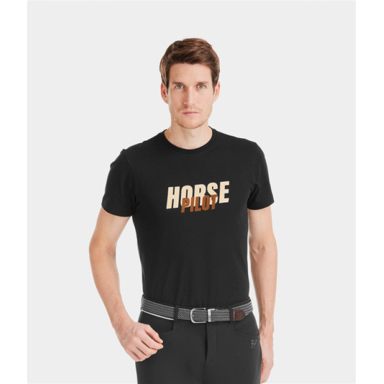 T-shirt Horse Pilot Team heren T-shirt Horse Pilot Team heren