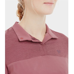 T-shirt Sunrise Horse Pilot dames Donkerroze T-shirt Sunrise Horse Pilot dames Donkerroze