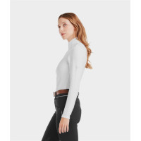 T-shirt Suntech Horse Pilot dames Wit