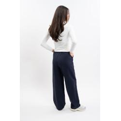 Broek Pia Harcour Marine Marineblauw