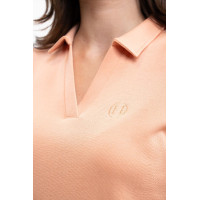 Jurk Davina Harcour Abrikoos Oranje