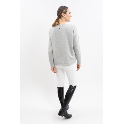 Unisex sweater Galopea Harcour Gemêleerd grijs