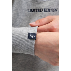 Unisex sweater Galopea Harcour Gemêleerd grijs