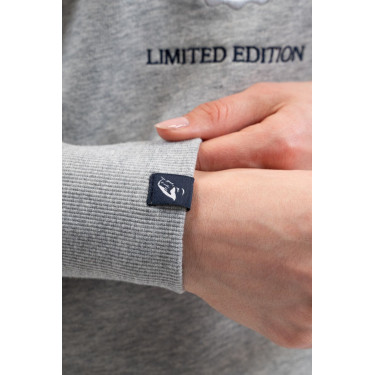 Unisex sweater Galopea Harcour Gemêleerd grijs