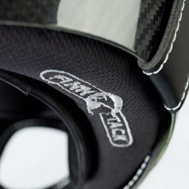 Finn-Tack Elite helm van koolstofvezels Zwart