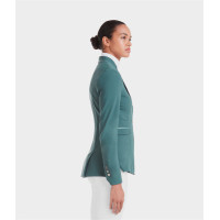 Wedstrijdjas Aeromade Horse Pilot dames Balsemgroen logo zilver