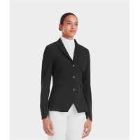 Wedstrijdjas Aeromade Horse Pilot dames Zwart zilveren logo
