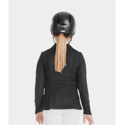 Wedstrijdjasje Aeromade Horse Pilot meisje Zwart Wedstrijdjasje Aeromade Horse Pilot meisje Zwart