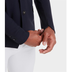 Wedstrijdjas Aeromade Horse Pilot heren Donkere nacht logo zilver Wedstrijdjas Aeromade Horse Pilot heren Donkere nacht logo zilver