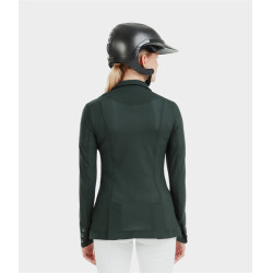 Wedstrijdjas Aeromesh Horse Pilot dames Donkergroen Wedstrijdjas Aeromesh Horse Pilot dames Donkergroen